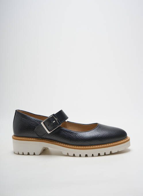 Ballerines matière lisse talon plat jusqu'à 3cm noir HEINE femme