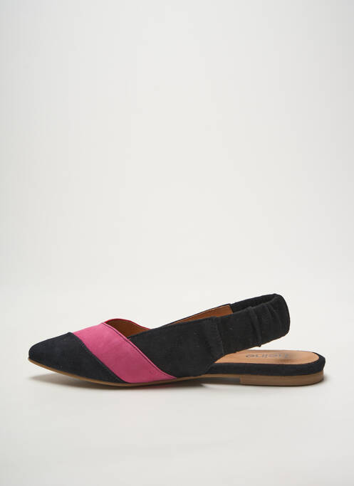 Sandales/Nu pieds noir HEINE femme