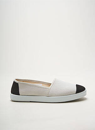 Espadrilles bout rond talon plat jusqu'à 3cm beige HEINE femme