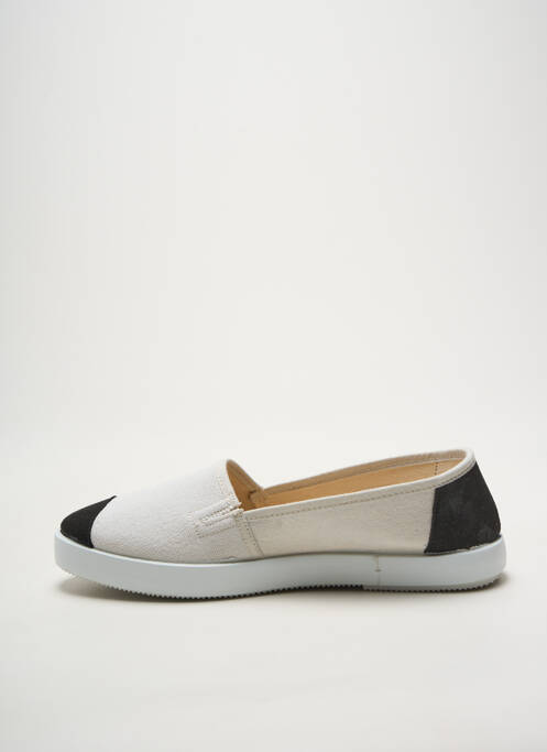 Espadrilles bout rond talon plat jusqu'à 3cm beige HEINE femme