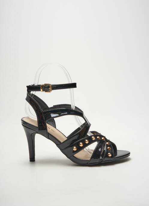 Sandales/Nu pieds noir HEINE femme