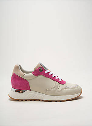 Baskets bout rond talon de 4 à 6cm rose HEINE femme