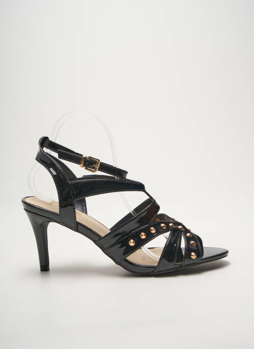 Sandales/Nu pieds noir HEINE femme