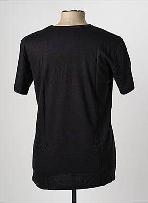 T-shirt stretch manches courtes noir JET homme
