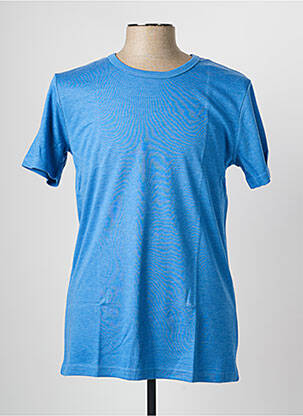 T-shirt stretch manches courtes bleu JET homme