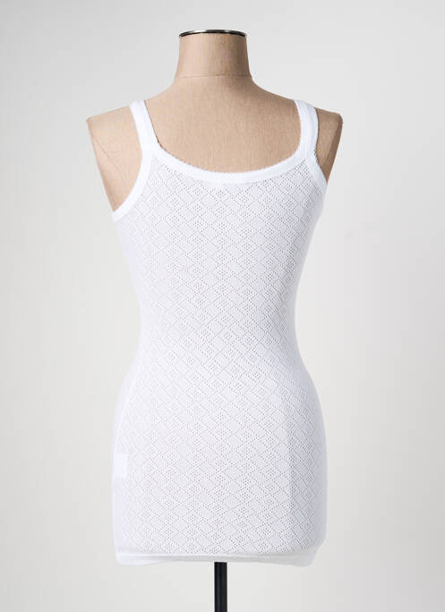 Top/caraco stretch blanc ARMOR LUX femme