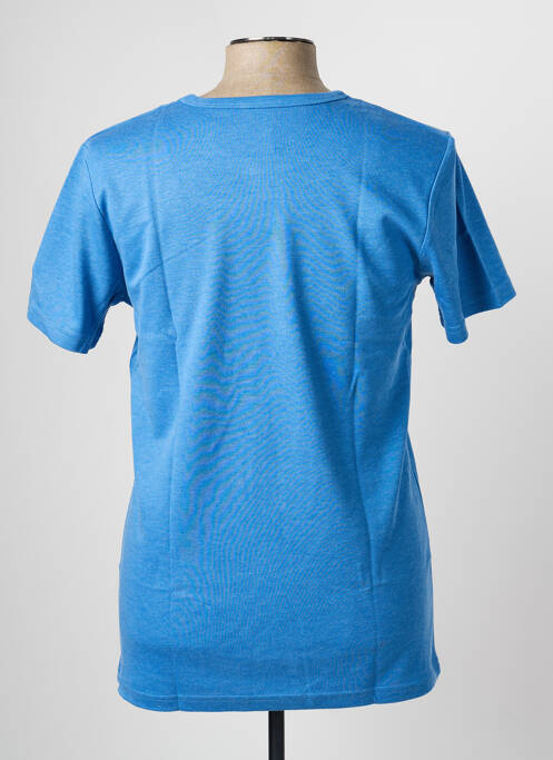 T-shirt stretch manches courtes bleu JET homme