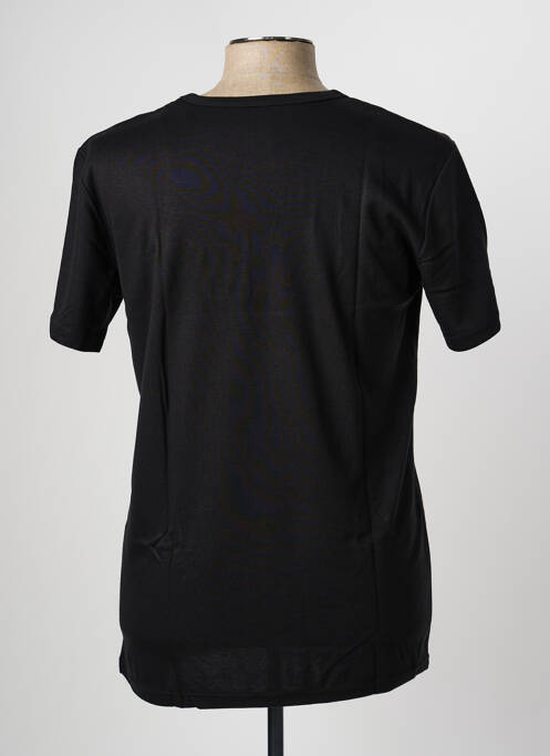 T-shirt stretch manches courtes noir JET homme