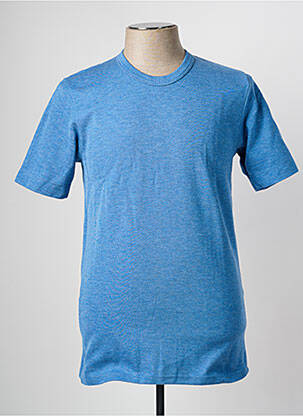 T-shirt stretch manches courtes bleu ARMOR LUX homme