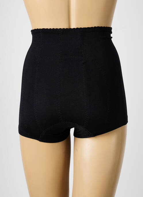 Culotte gainante effet matière satinée noir EXTASE femme