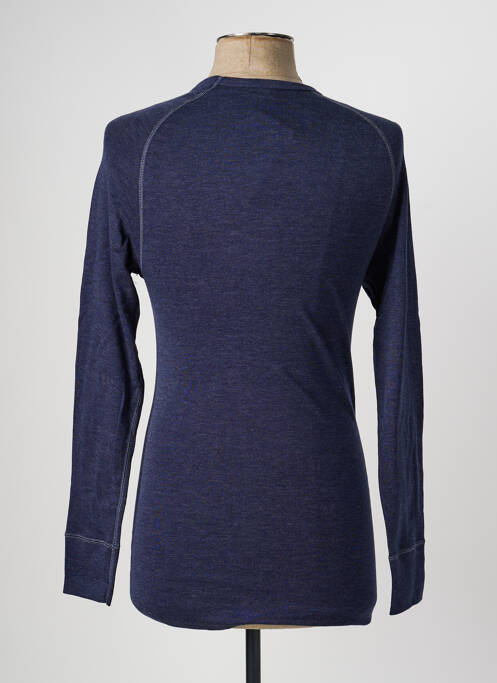 T-shirt coupe ajustée manches longues bleu CON-TA homme