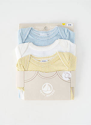 Body lingerie broderie jaune PETIT BATEAU garcon