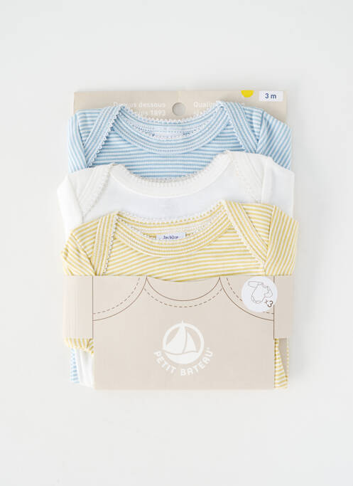 Body lingerie broderie jaune PETIT BATEAU garcon