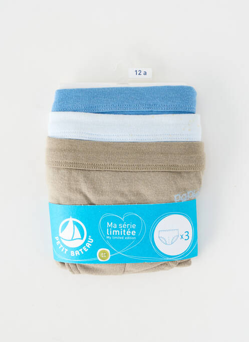 Slip bleu PETIT BATEAU garçon