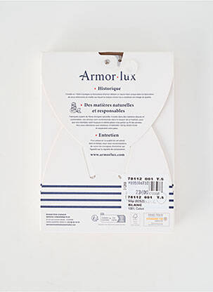 Culotte stretch blanc ARMOR LUX femme