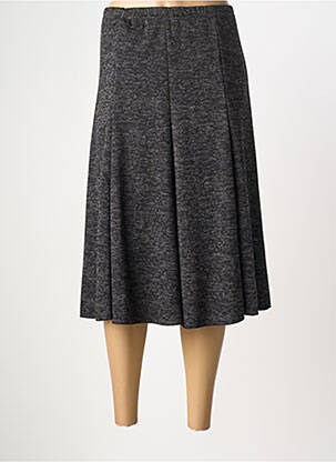 Jupe mi-longue coupe évasée gris ATLANTA femme