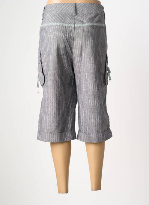 Bermuda taille basse taille basse gris LUCCHINI femme