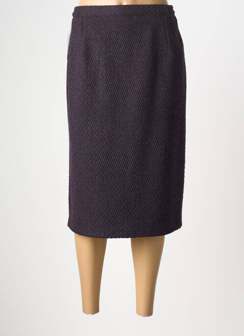 Jupe mi-longue violet PLURIELLES femme