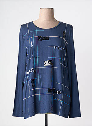 T-shirt manches longues manches longues bleu GERRY WEBER femme