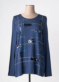 T-shirt manches longues manches longues bleu GERRY WEBER femme