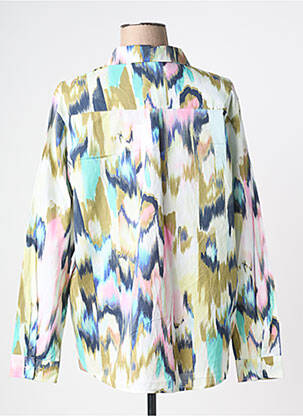 Chemisier imprimé fantaisie manches longues vert GERRY WEBER femme