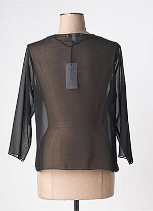 Gilet manches longues manches 3/4 noir GREGORY PAT femme