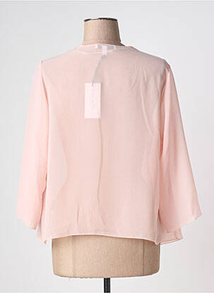 Gilet manches longues manches 3/4 rose GREGORY PAT femme