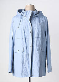 Parka finition intérieure doublée a capuche bleu BASLER femme