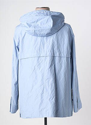 Parka manches longues a capuche bleu BASLER femme