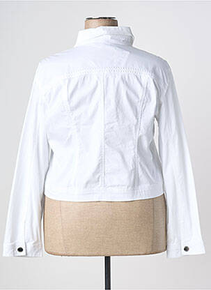 Veste casual col chemisier blanc FUEGO WOMAN femme