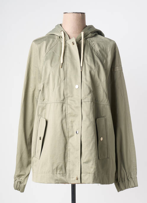 Parka fermeture zippée sur le devant a capuche vert GERRY WEBER femme