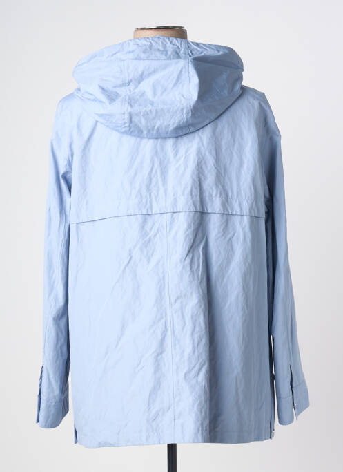 Parka manches longues a capuche bleu BASLER femme
