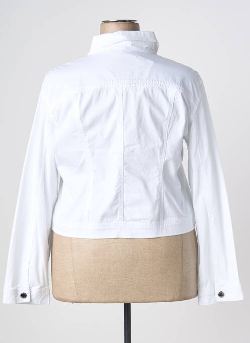 Veste casual col chemisier blanc FUEGO WOMAN femme