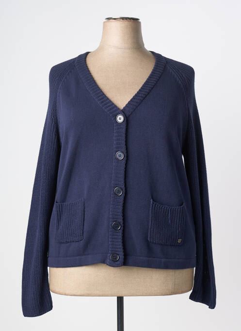 Gilet manches longues bleu BASLER femme