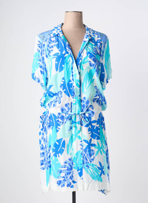 Robe mi-longue bleu FUEGO WOMAN femme