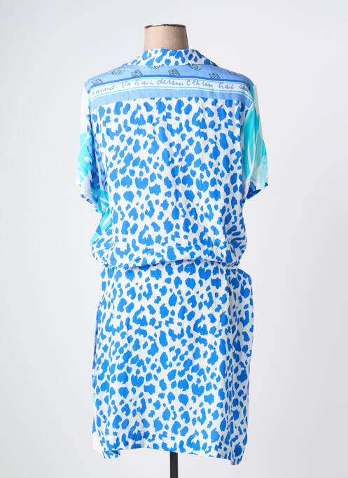 Robe mi-longue bleu FUEGO WOMAN femme