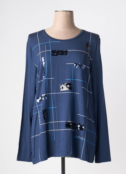 T-shirt bleu GERRY WEBER femme