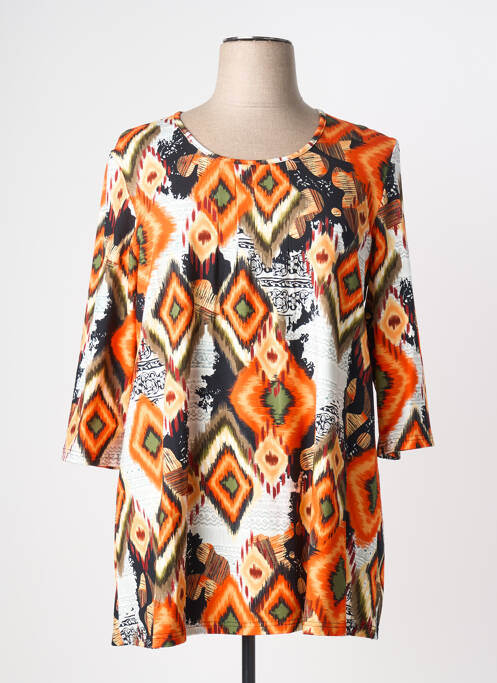 T-shirt orange CHALOU femme