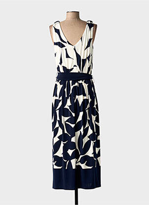 Robe longue sans manche sans manche bleu JOSEPH RIBKOFF femme