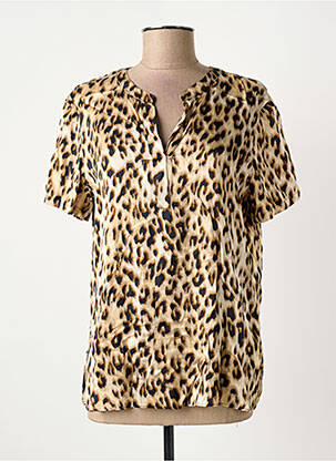 Blouse manches courtes manches courtes beige GERRY WEBER femme