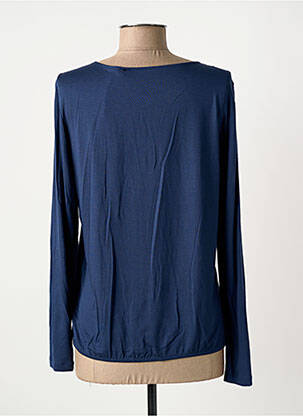 Top col rond manches longues bleu GERRY WEBER femme