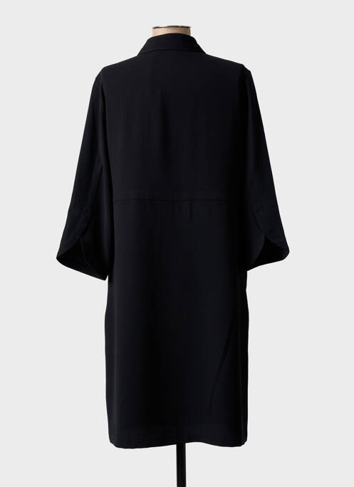Robe mi-longue manches 3/4 manches 3/4 noir GERRY WEBER femme