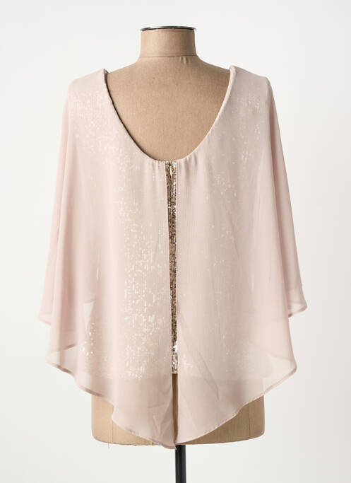Top coupe fluide manches courtes beige JOSEPH RIBKOFF femme