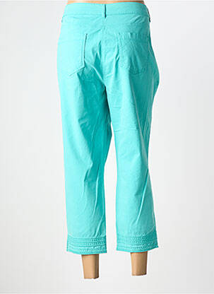 Pantacourt coupe droite taille normale bleu FUEGO WOMAN femme