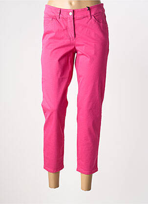 Pantalon 7/8 stretch taille normale rose GERRY WEBER femme