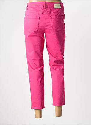 Pantalon 7/8 stretch taille normale rose GERRY WEBER femme