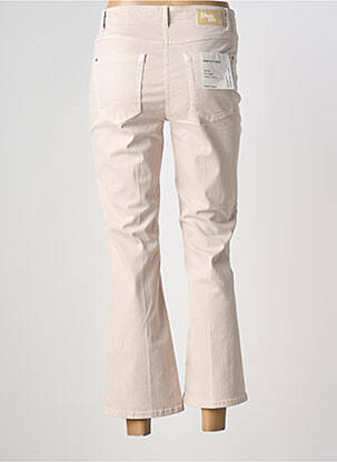 Pantalon 7/8 stretch taille normale beige GERRY WEBER femme