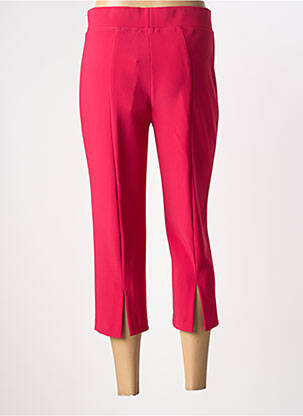 Pantacourt stretch taille normale rouge JOSEPH RIBKOFF femme