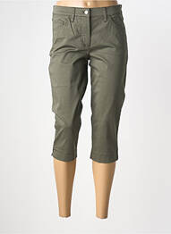 Pantacourt stretch taille normale vert GERRY WEBER femme