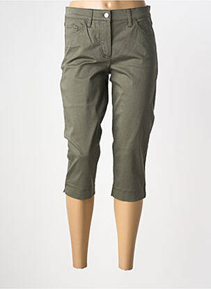 Pantacourt stretch taille normale vert GERRY WEBER femme